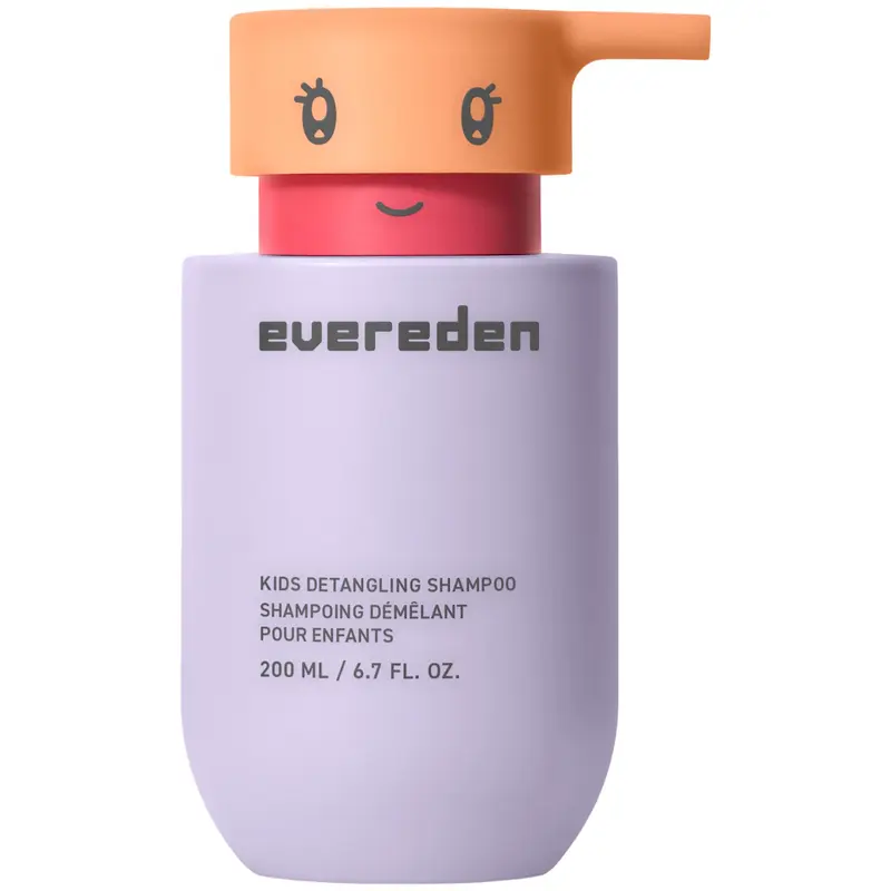 Evereden Shampooing Enfants Démêlant – Cheveux Bouclés ou Lisses | Soin Doux, Sans Sulfates, Non-Toxique | Usage Quotidien | 198 ml