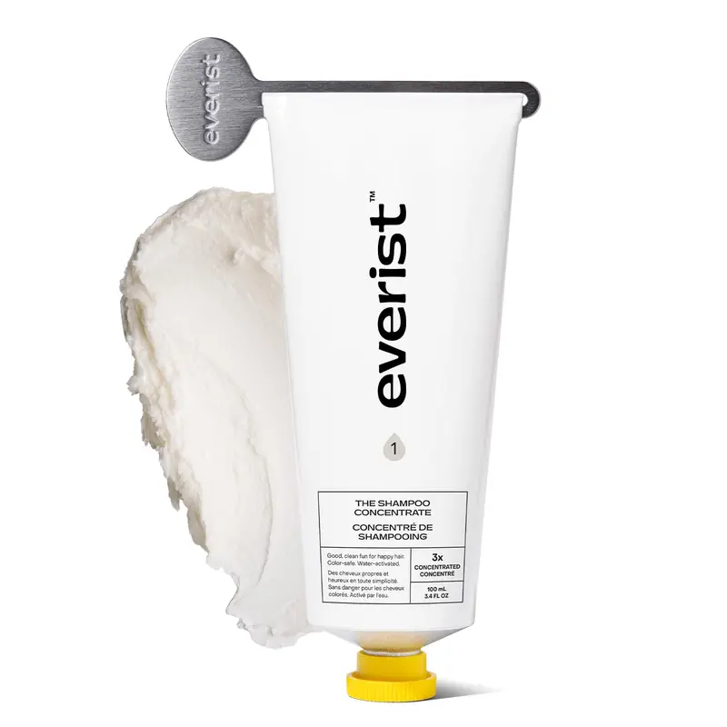 Everist Shampoing Concentré Sans Eau – Soin crème réparateur pour tous types de cheveux, vegan et color-safe – 100 ml