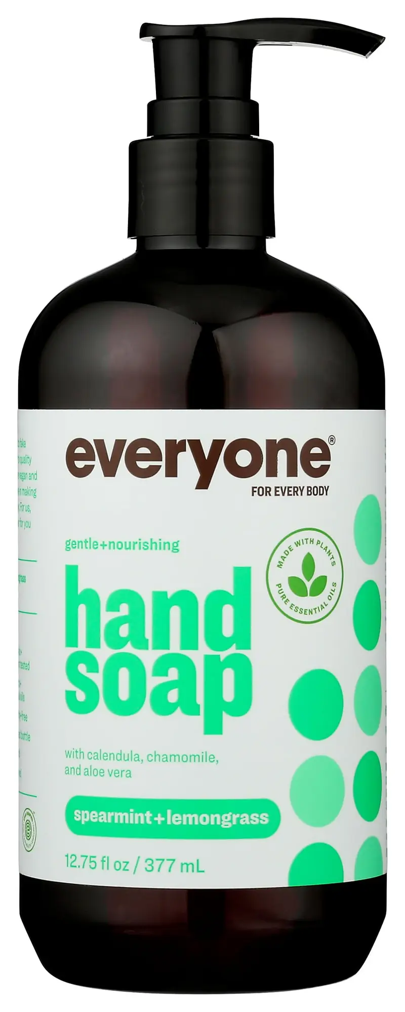Everyone Savon Liquide pour les Mains – Menthe Verte et Citronnelle, huiles essentielles, 12,75 oz (Cuisine et Salle de Bains)
