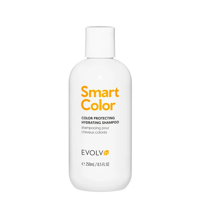 EVOLVh Shampoing SmartColor Protecting – végan, sans toxines, soin capillaire propre (250 ml) – Nouveau conditionnement