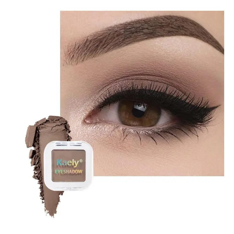 evpct Palette ombreux matte café – Fards à paupières haute pigmentation pour femmes plus âgées