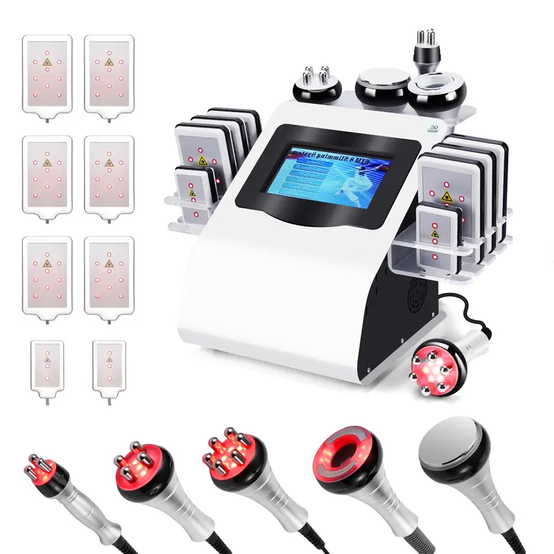Expbom Machine Beauté Corps Multifonction – Appareil Massage Cellulite Blanc