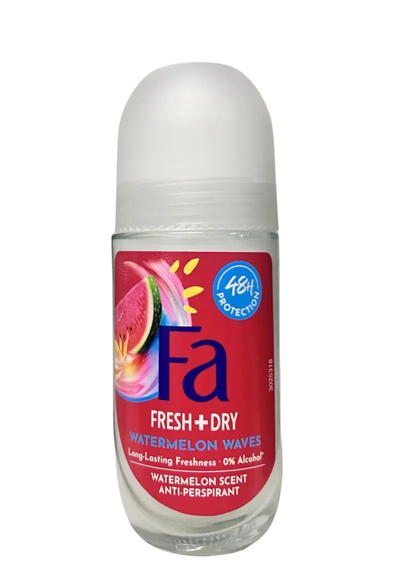 Fa Fiji Dream Roll-On Anti-Perspirant 50 ml – Fraîcheur Pastèque et Protection 48h