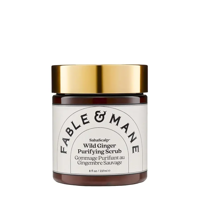 Fable & Mane Gommage Purifiant Gingembre Sauvage – Détox Cuir Chevelu