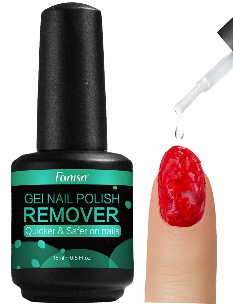 Fanisn Dissolvant Vernis Gel – Enlèvement rapide à domicile en 3-5 min, sans trempage