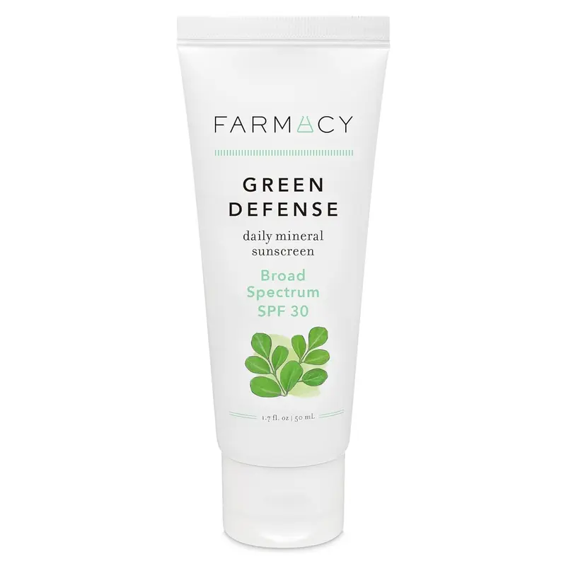 Farmacy Soin Solaire Minéral Visage SPF 30 – Protection Quotidienne Invisible et Sans Traces
