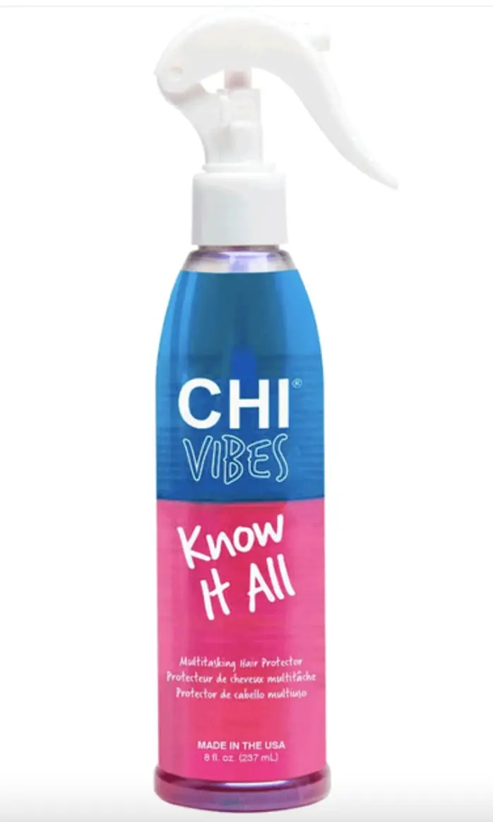 Farouk Vibes Multi Hair Perfector Spray – 8 oz | Protection thermique et anti-frizz