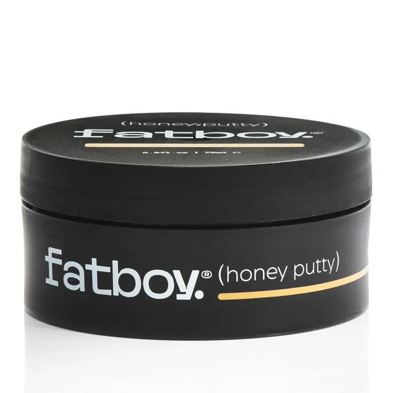 Fatboy Honey Putty – Pâte coiffante légère et soin du cuir chevelu, miel de Manuka et papaye, 76 ml