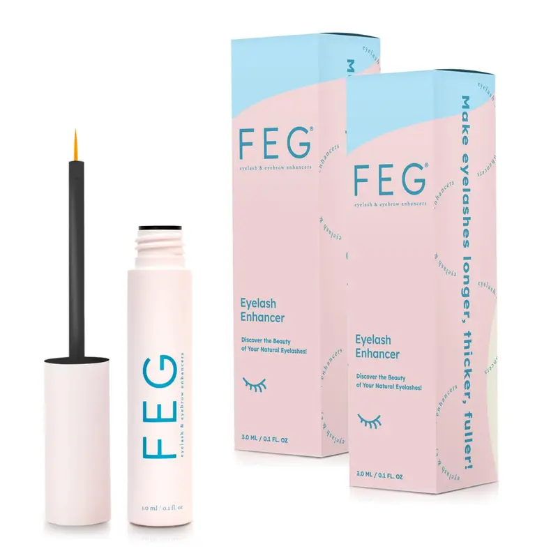 FEG Sérum Croissance Cils Naturels – 2×3 ml | Cils longs et épais