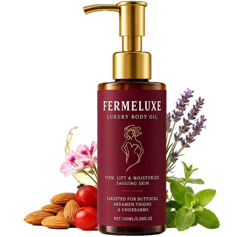 FERMELUXE Huile Raffermissante Corps – Hydratante et Lissante, 100 ml