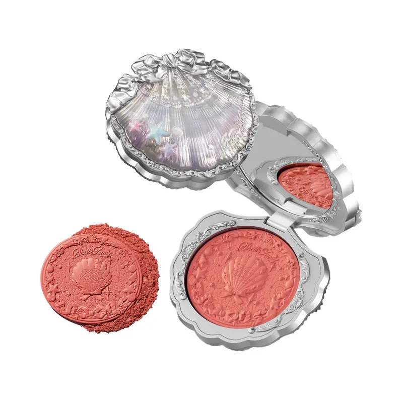 Flower Knows Shells Jewel – Blush Satiné, Teinte Corail Soleil, Texture Modulable