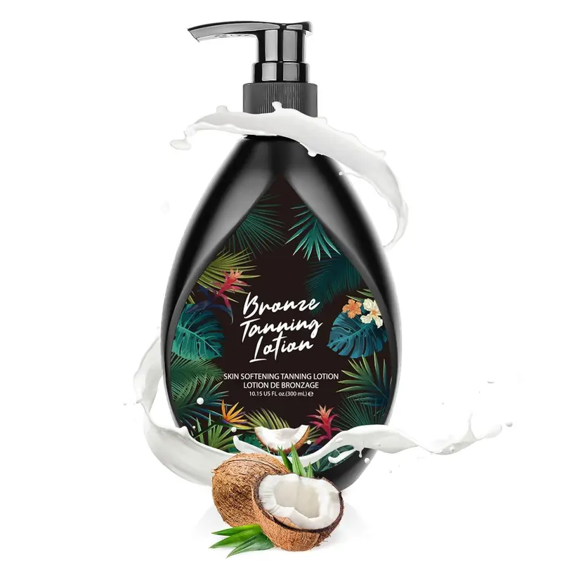 FLYLEAF Lotion Bronzer pour Cabine – Accélérateur de Bronzage Hydratant, Sans Cruauté, Sans Gluten, Sans Huiles Minérales – 10,15 oz