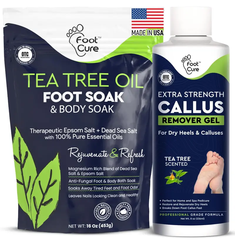 Foot Cure Kit 2-en-1 Arbre à Thé