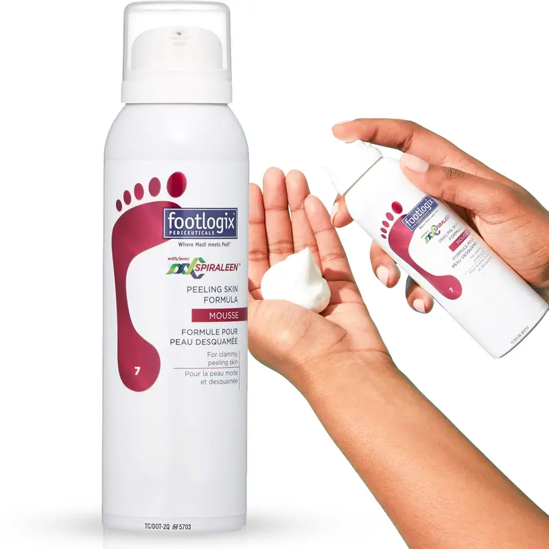 FOOTLOGIX Formule gommante pour la peau avec Spiraleen – 120 g