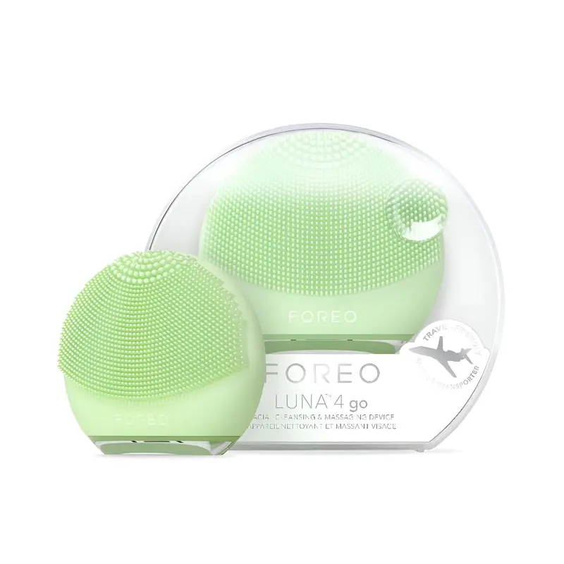 FOREO LUNA 4 go - Brosse Nettoyage Visage et Massage Tonifiant - Pistache