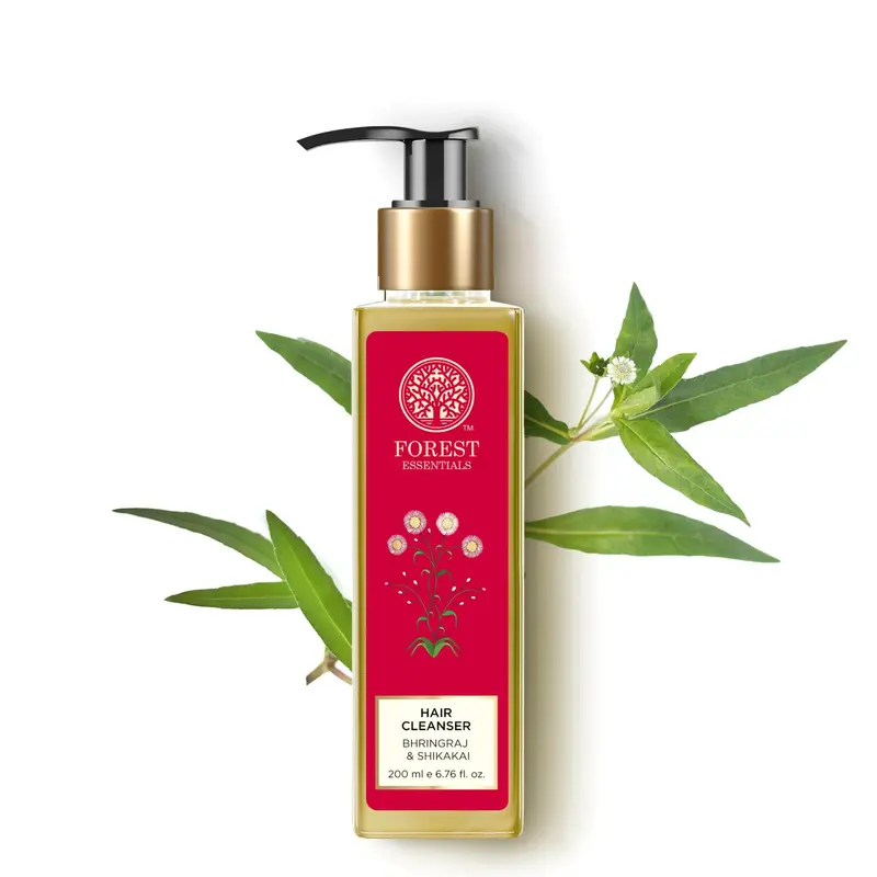 Forest Essentials Nettoyant capillaire Bhringraj et Shikakai – 200 ml