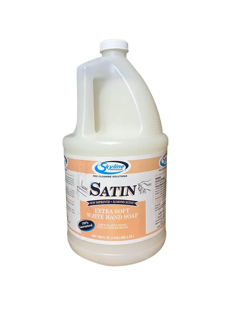 FORLUCIX Savon pour les mains au lait d’amande – Lotion Satin Skyline, 1 gallon, Fabriqué aux États-Unis
