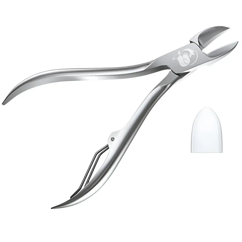 Fox Medical Equipment Ciseaux à ongles épais – Acier inoxydable médical, recommandés par les podologues, pour seniors et adultes