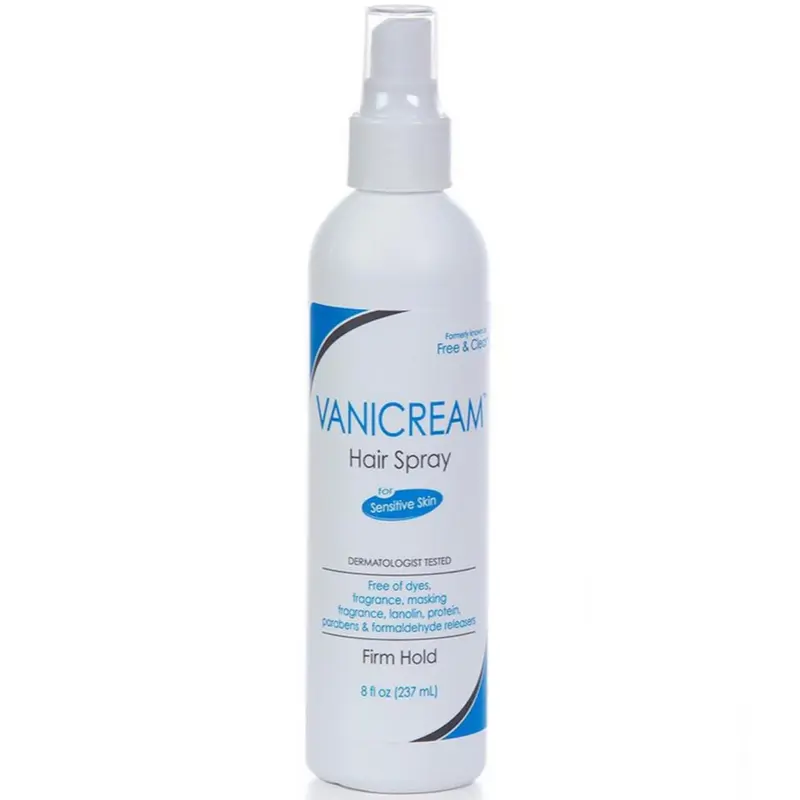 Free & Clear Hairspray Fixation Forte — Pack de 2, 8 onces | Sans parfum et hypoallergénique