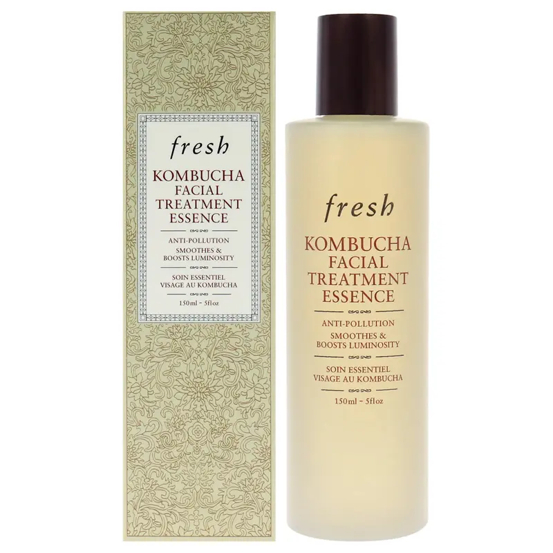 Fresh – Essence antioxydante pour le visage au kombucha et thé noir, 150 ml