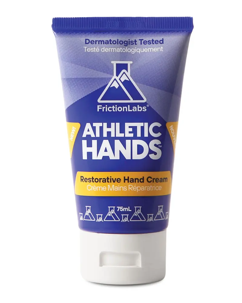 Friction Labs Athletic Hands – Crème mains quotidienne pour peau active et sèche – Non grasse, testée dermatologiquement, beurre de karité – Senteur eucalyptus