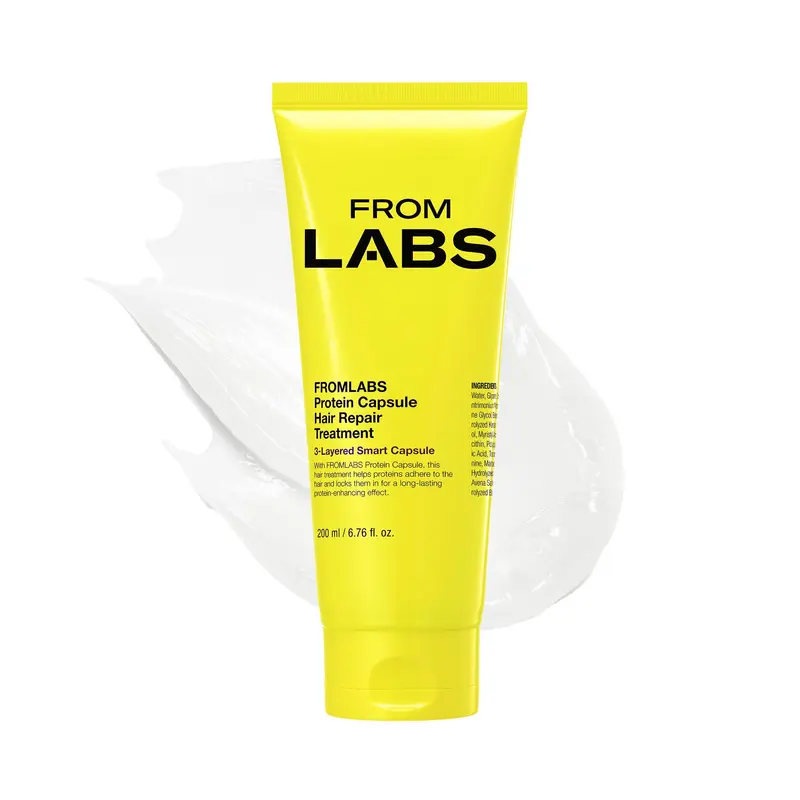 FROMLABS Capsule Protéine — Masque kératine en 3 minutes et Soin profond pour cheveux endommagés