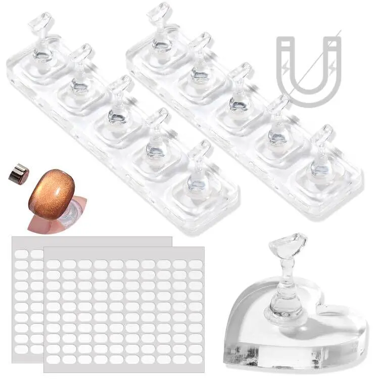 Furtherpretty Support Ongles Acryliques Non Magnétique pour Ongles à Poser