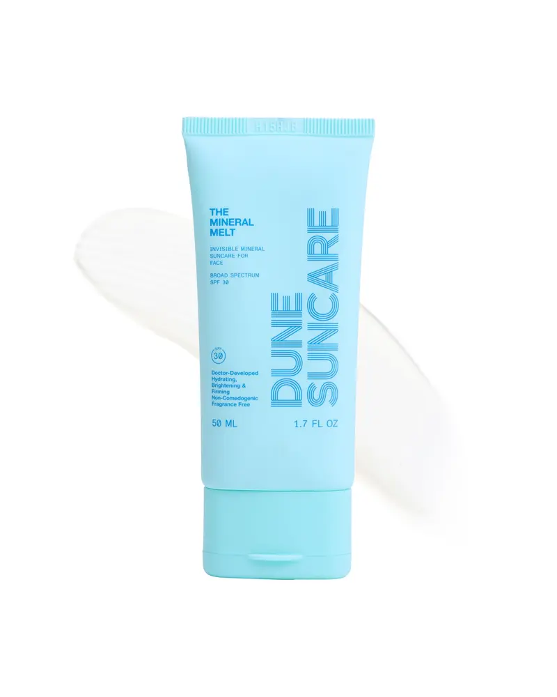Fusion Minérale Fondante – Écran Solaire Minéral Visage SPF 30 par DUNE SUNCARE