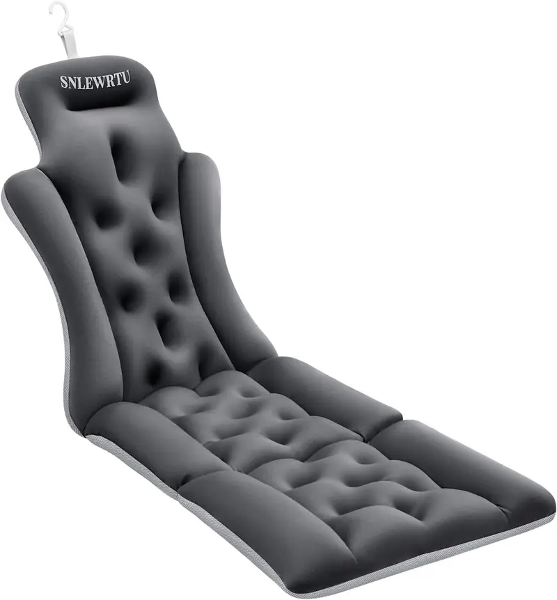 FVIOBUP Coussin de bain corps entier – 192 ventouses, soutien ergonomique, luxe spa