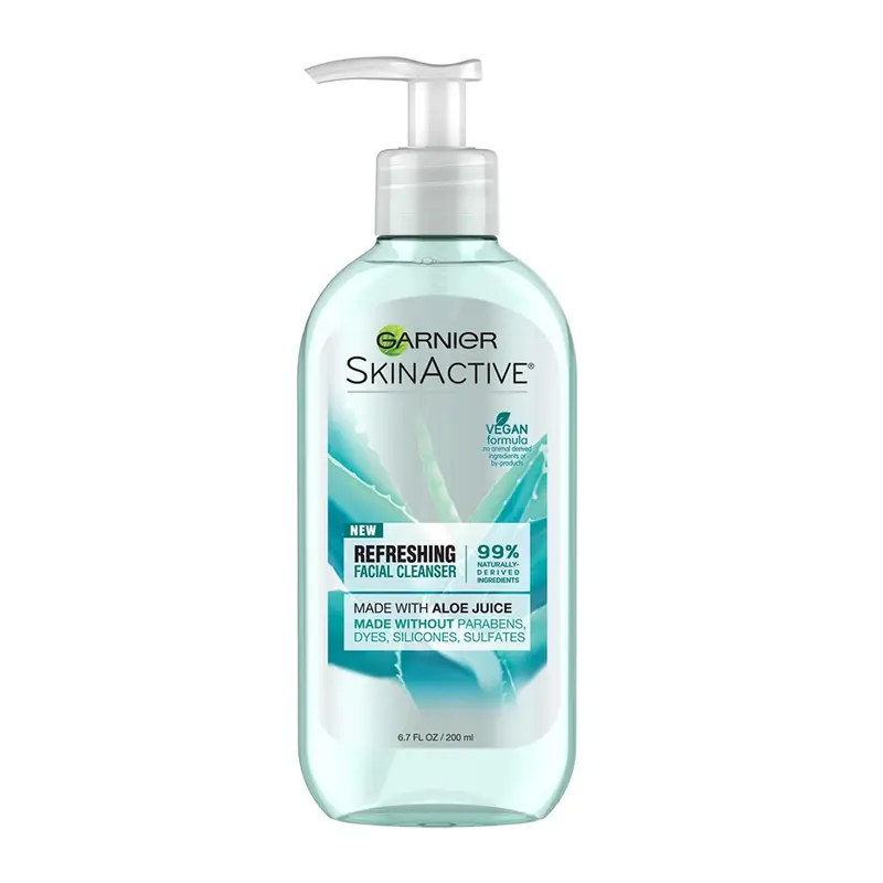 Garnier SkinActive Nettoyant Visage aloé véra pour peau sèche – 198 ml