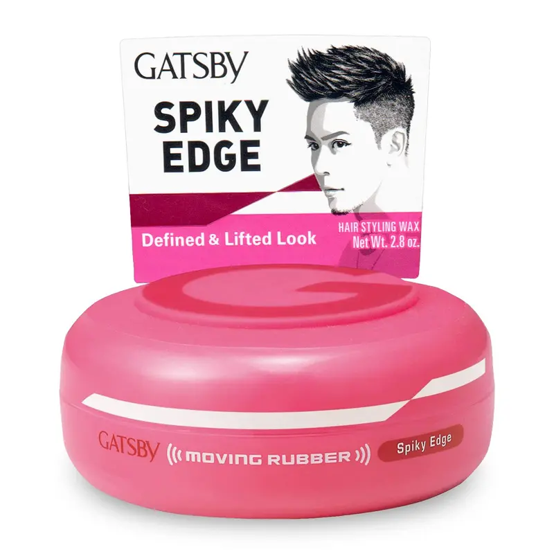 Gatsby Moving Rubber Spiky Edge – Cire coiffante 80 g, Version anglaise
