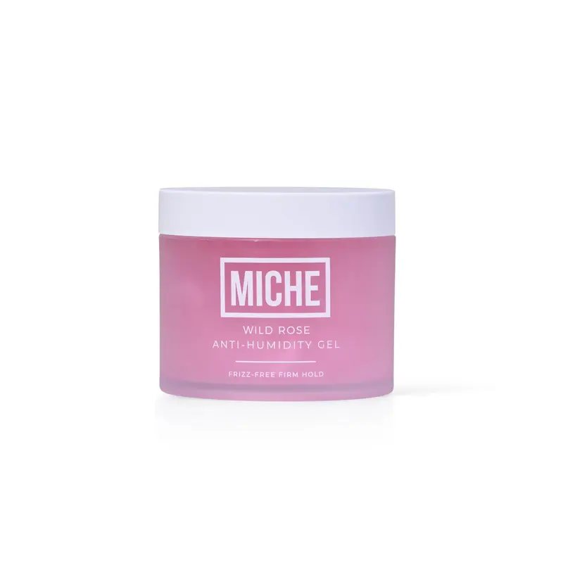 Gel capillaire Miche Beauty Anti-Humidité – Wild Rose, Maintien Fort pour Toutes Boucles | 8,8 oz