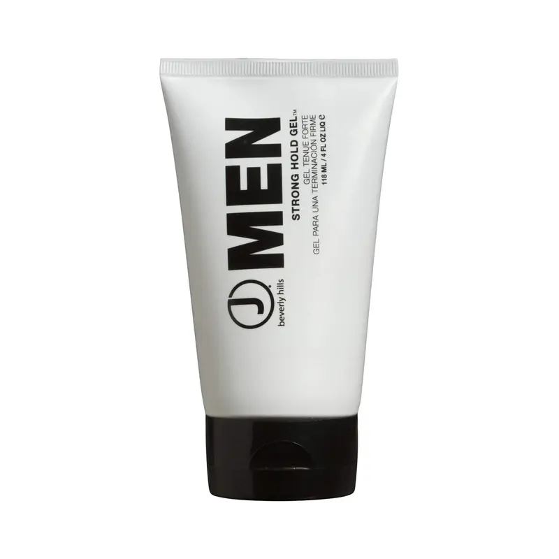 Gel Coiffant Homme J Beverly Hills – Forte Tenue, Aloe Vera, 4 oz (118 ml)