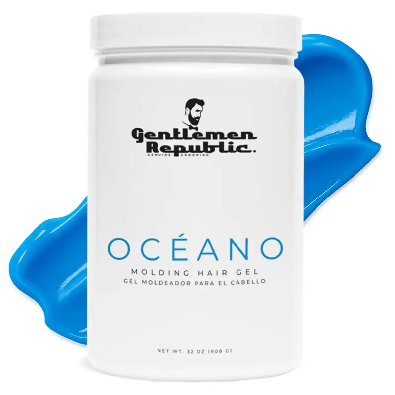 Gel coiffant Homme Oceano – Gentlemen Republic | Maintien ferme, brillance, sans alcool, fabriqué aux États-Unis