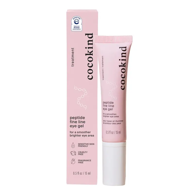Gel Contour des Yeux Cocokind Peptide – Hydratant Léger, Sans Parfum, Végane, 15 ml