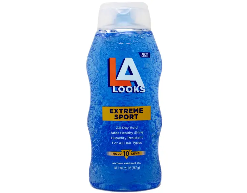 Gel d'activité sportive L.A. Looks – Tenue Mega Extrême, flacon 591 ml (lot unique)