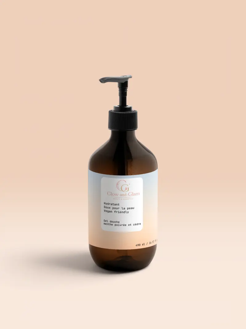 Gel Douche Menthe Poivrée Cèdre Noir