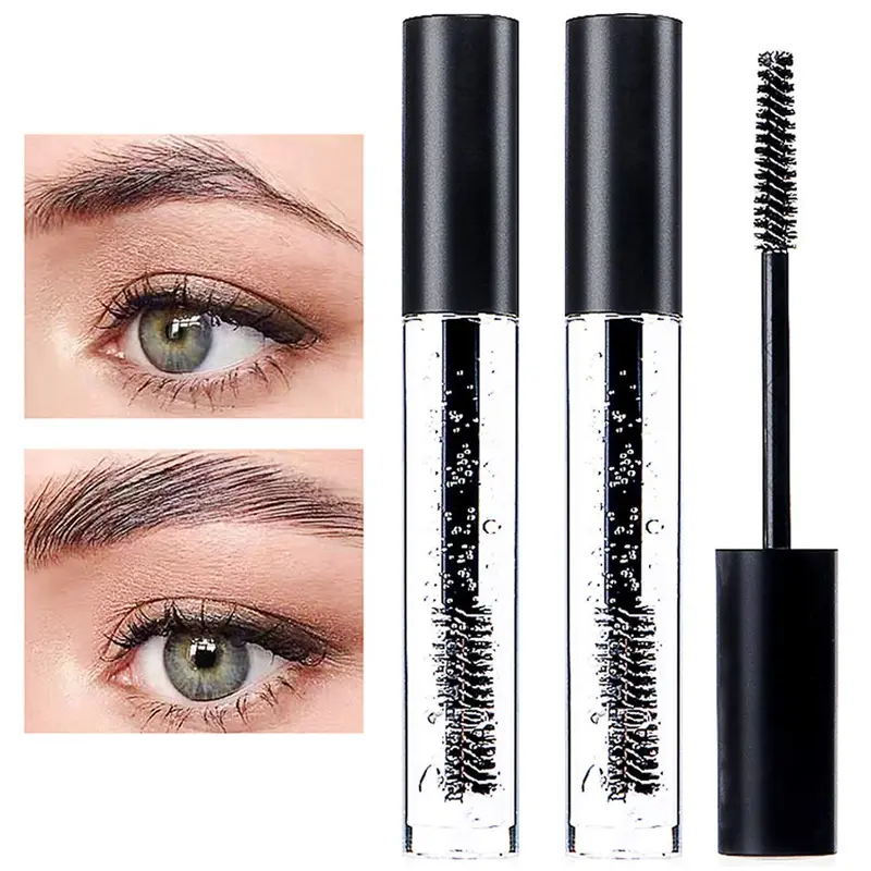 Gel Fixateur Sourcils Clair DAGEDA – Lot de 2, Étanche et Anti-sueur, 1,81 oz