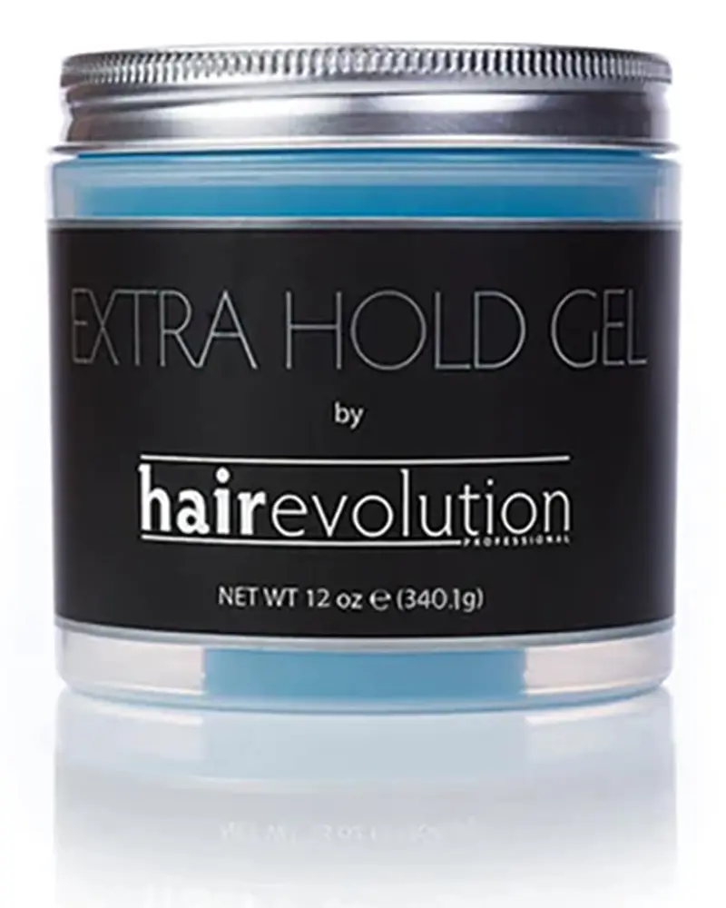 Gel Hairevolution Extra Hold 12 oz – Tenue extrême et brillance