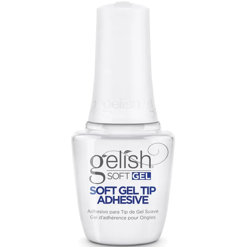 Gelish Adhesif pour Embouts Gel Soft, Bouteille 15 mL | Adhérence Durable et Rapide
