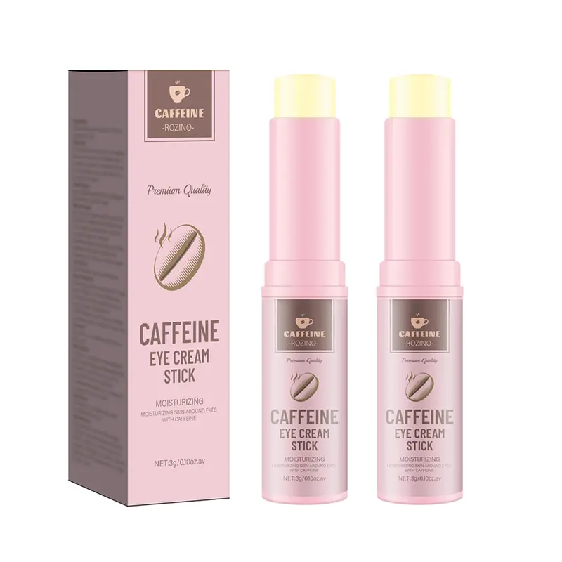 Generic – 2 pièces Stick Contour des Yeux Caféine, Anti-âge & Hydratant (Rétinol + Acide Hyaluronique)