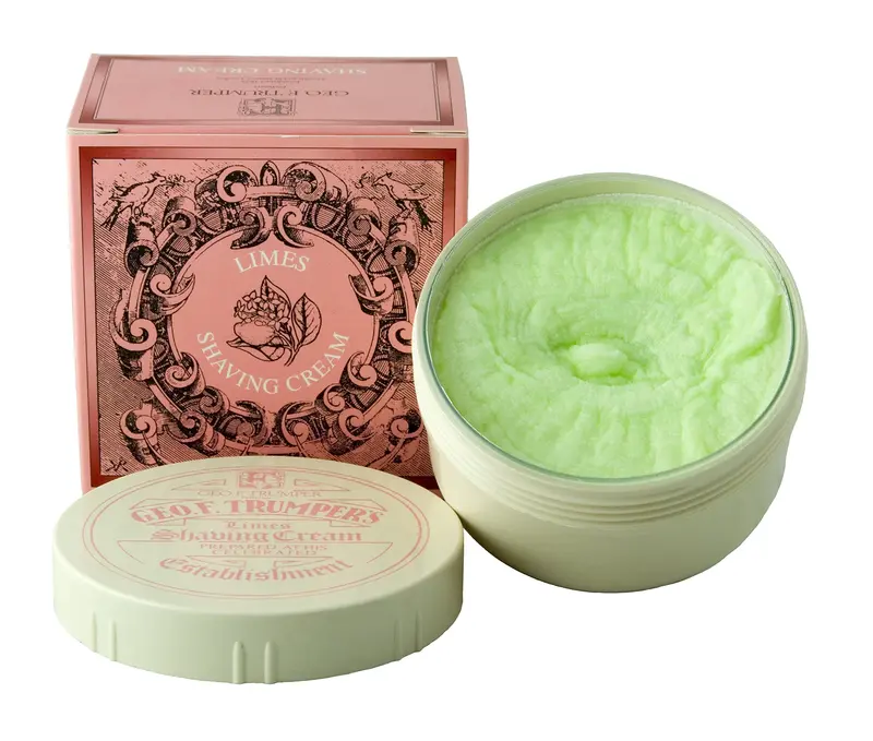 Geo F. Trumper Crème de Rasage Lime en pot – Citron Vert