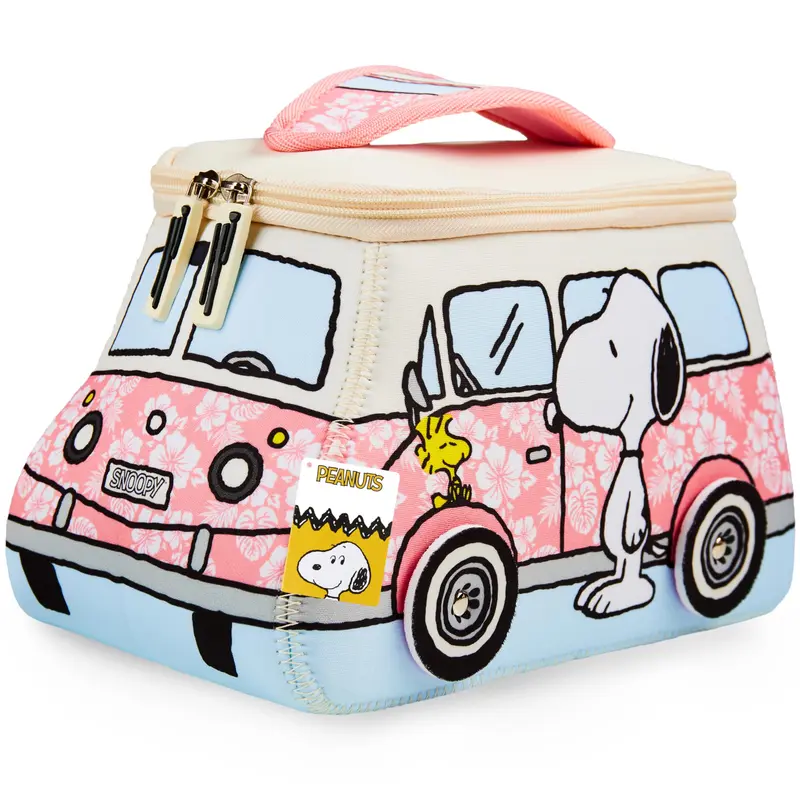 Get Trend Trousse de Toilette Snoopy Rose – Cadeau Saint-Valentin pour Femmes et Adolescentes, Accessoires de Voyage