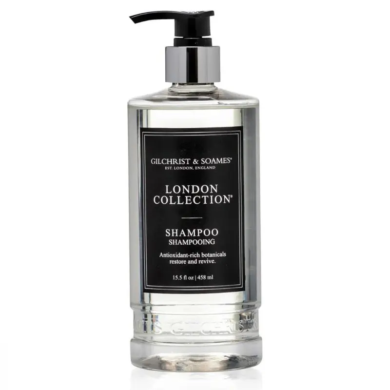 Gilchrist & Soames London Collection Shampooing – Sans sulfates ni parabènes, sans cruauté envers les animaux, pour tous types de cheveux (460 ml)