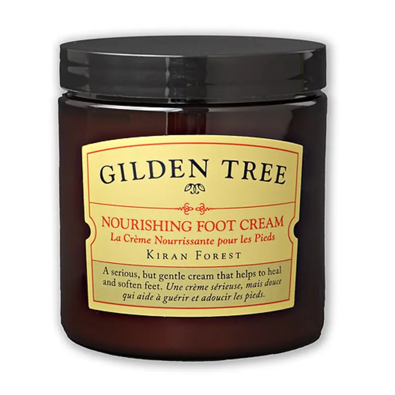 GILDEN TREE Crème Pieds Nourrissante — Aloe Bio & Karité, 8 oz