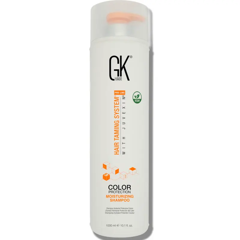 GK HAIR Shampoo Hydratant pour Cheveux Colorés – Protection, Kératine et Argan