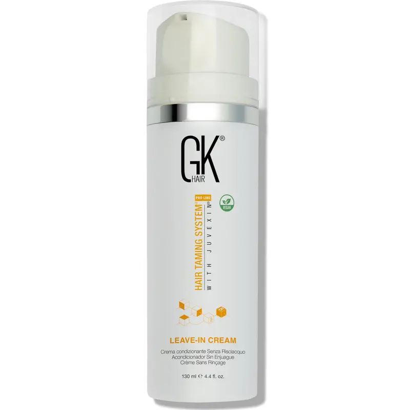 GK HAIR Soin sans rinçage vegan pour cheveux secs et abîmés — Hydratant, lissant, contrôle du frizz (130 ml)
