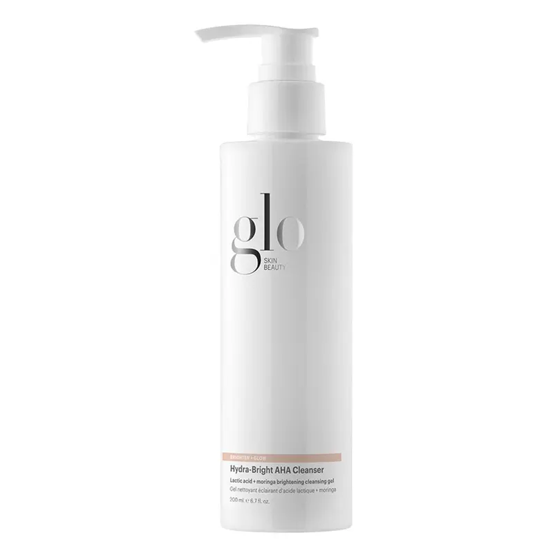 Glo Skin Beauty Hydra-Bright AHA Cleanser | Gel moussant hydratant et éclaircissant – 199 ml