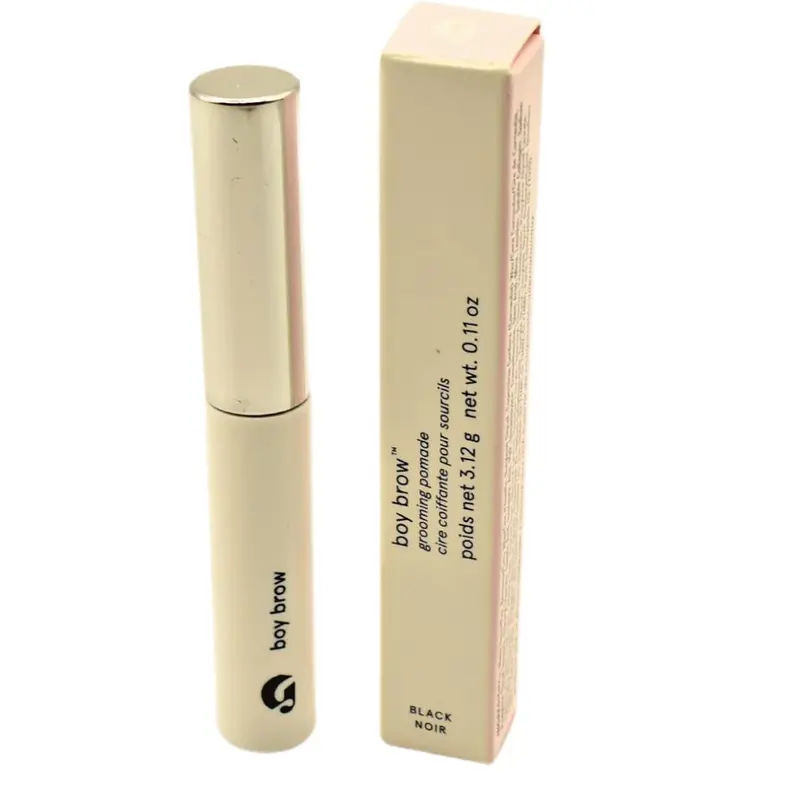 Glossier Boy Brow Gel-Pomade Volumisant – Noir (Sous-Tons Froids) – Sourcils
