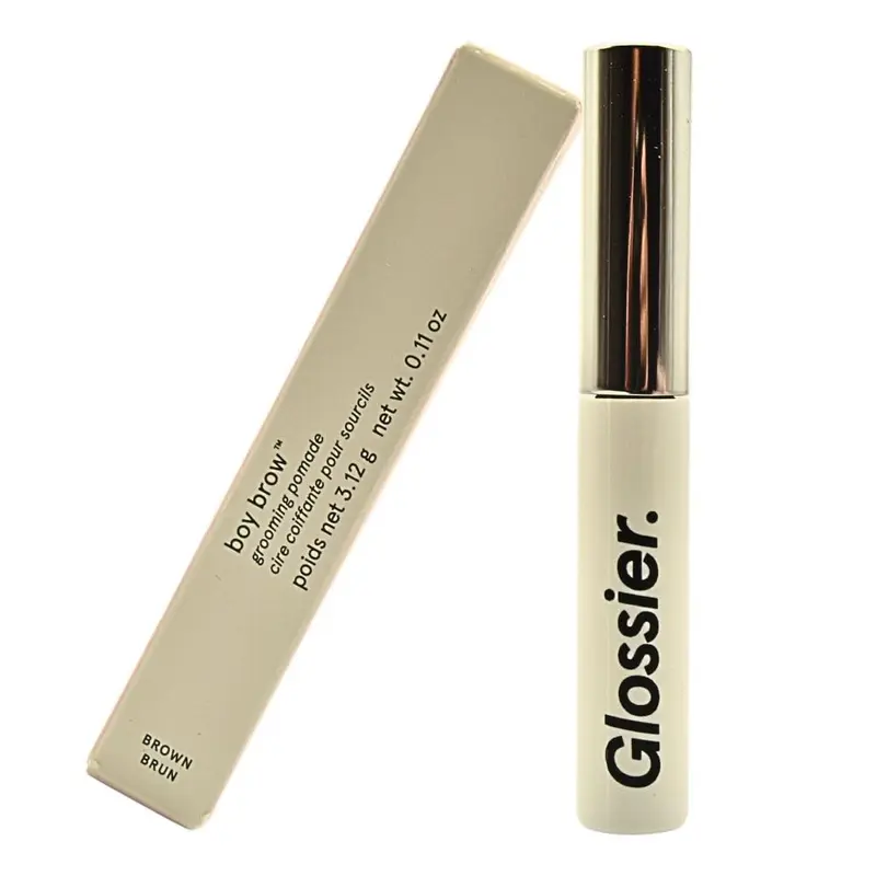 Glossier Boy Brow Gel-Pomade Volumisant Sourcils – Brun – Brun moyen-sombre